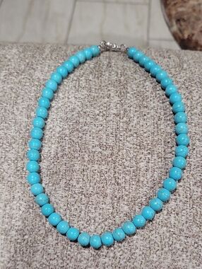 Turquoise Beaded Necklace - Women Jewelry